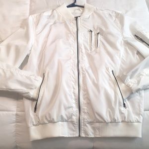 White Truth Substance wind breaker jacket